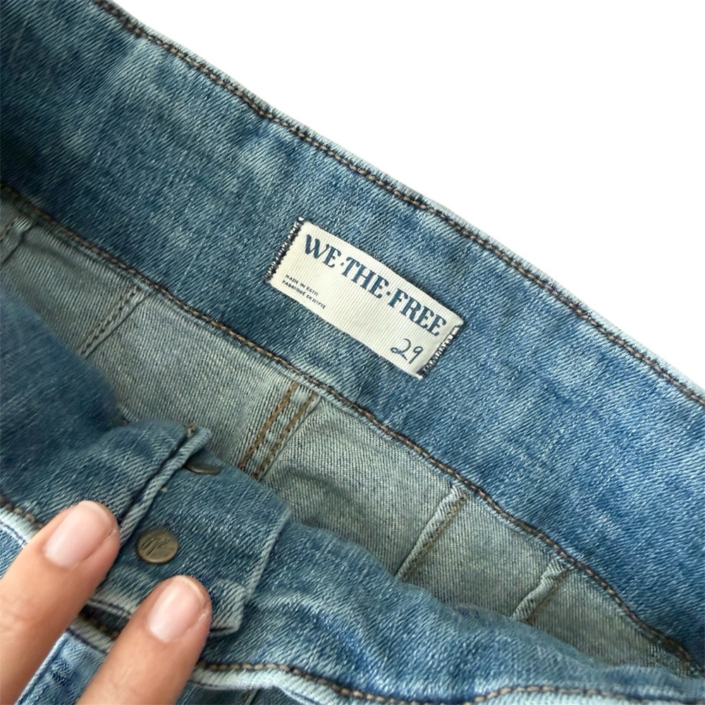 We The Free Jayde Light Blue Flare Jeans, 29 - Picture 7 of 7